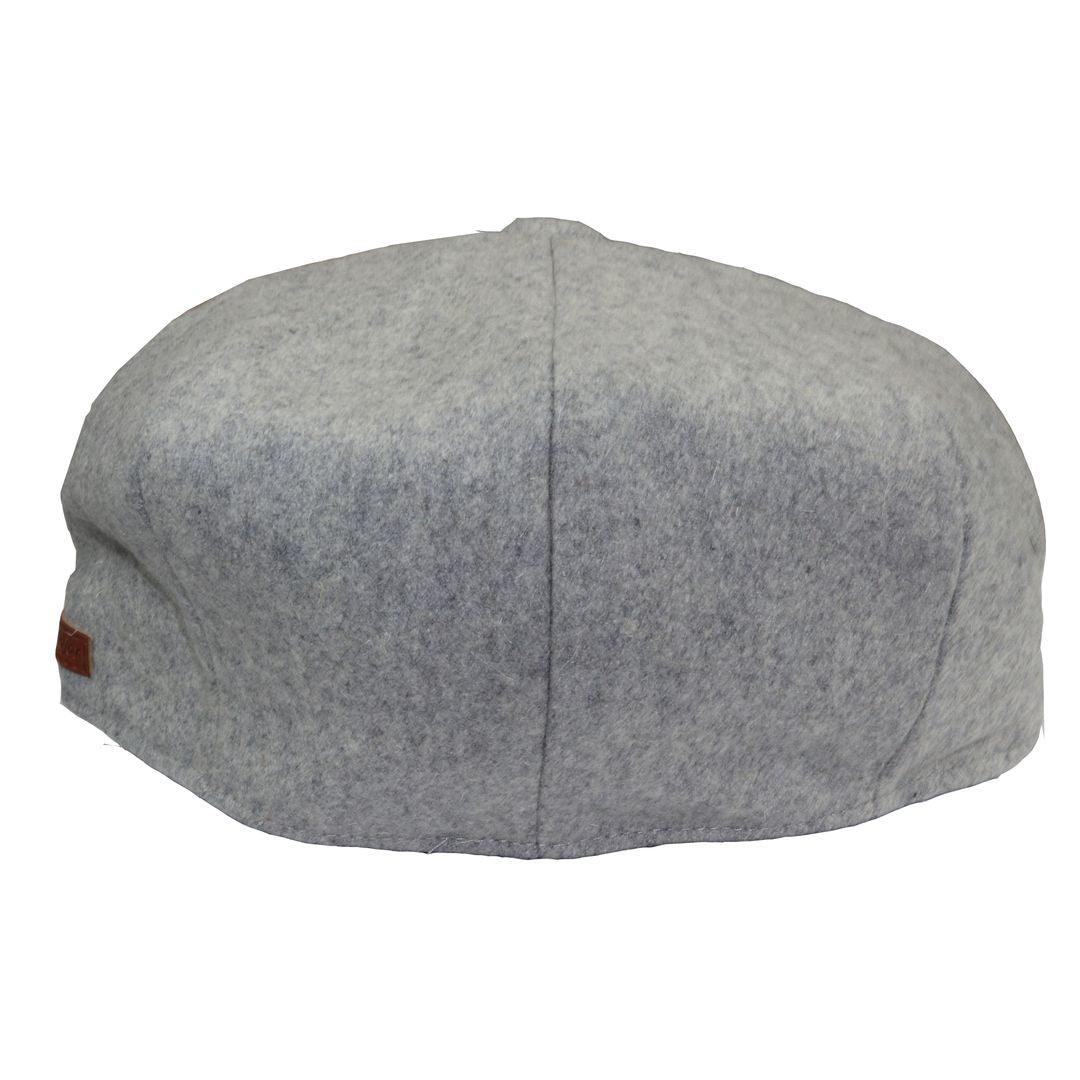 Mens Tweed Newsboy Cap Blinders Baker Boy Flat Grandad Hat 8 Panel Plain