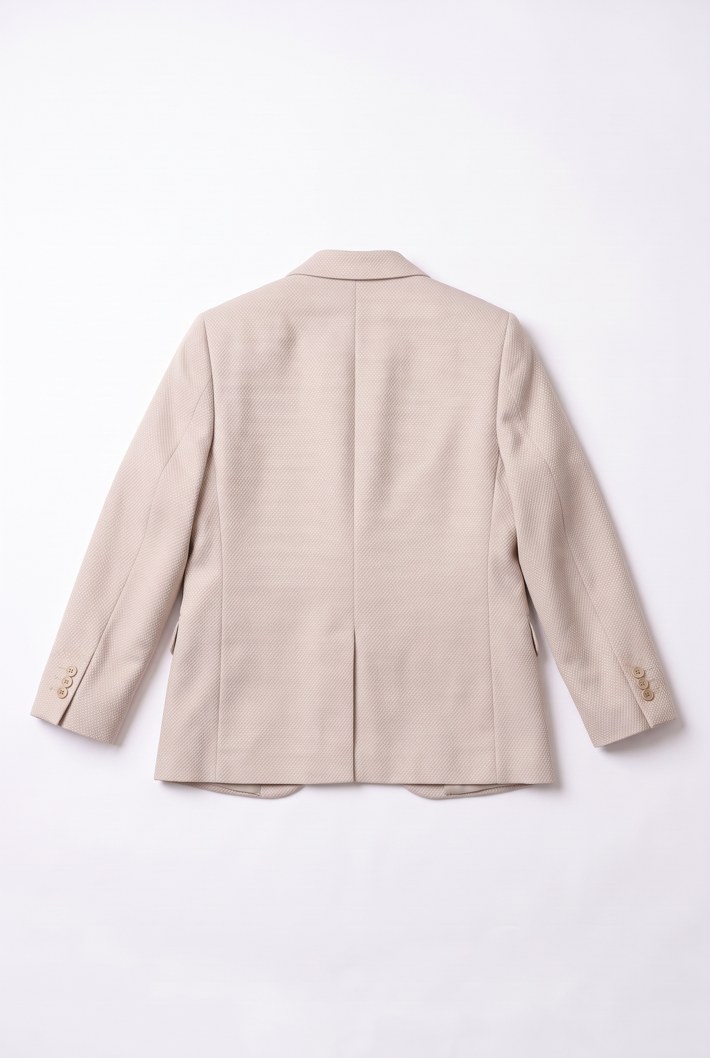 Boys’ 7-Piece Self-Patterned Formal Suit Set - Planet - Beige