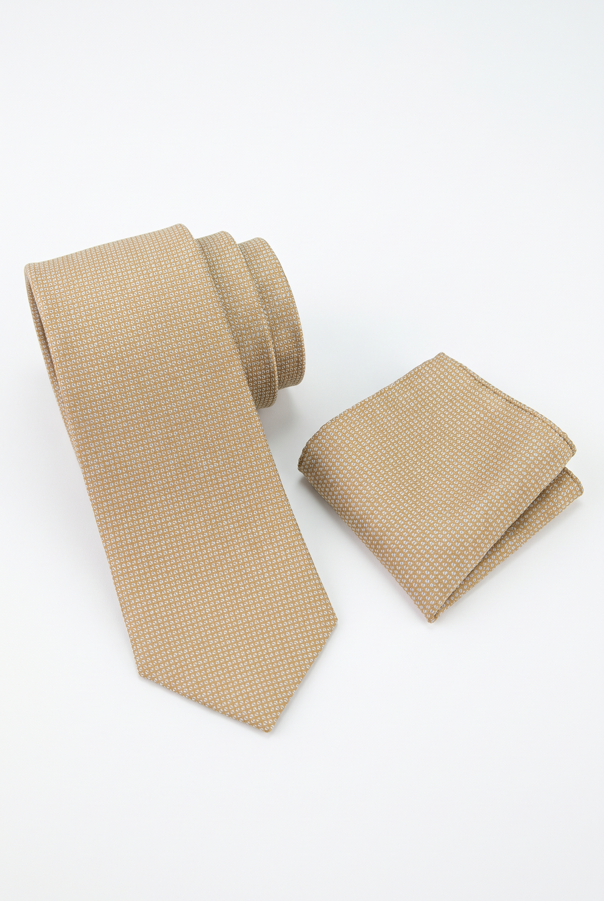 Boys’ 7-Piece Self-Patterned Formal Suit Set - Planet - Beige