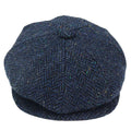 Mens Tweed Newsboy Cap Blinders Baker Boy Flat Check Grandad Hat